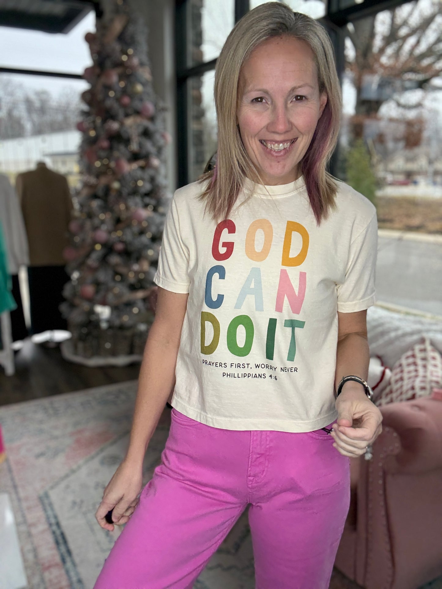 God Can Do It Tee