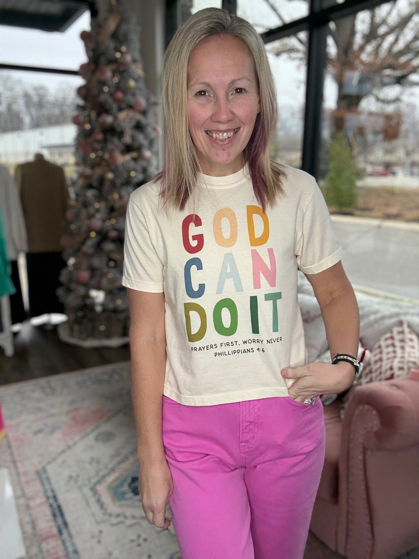 God Can Do It Tee