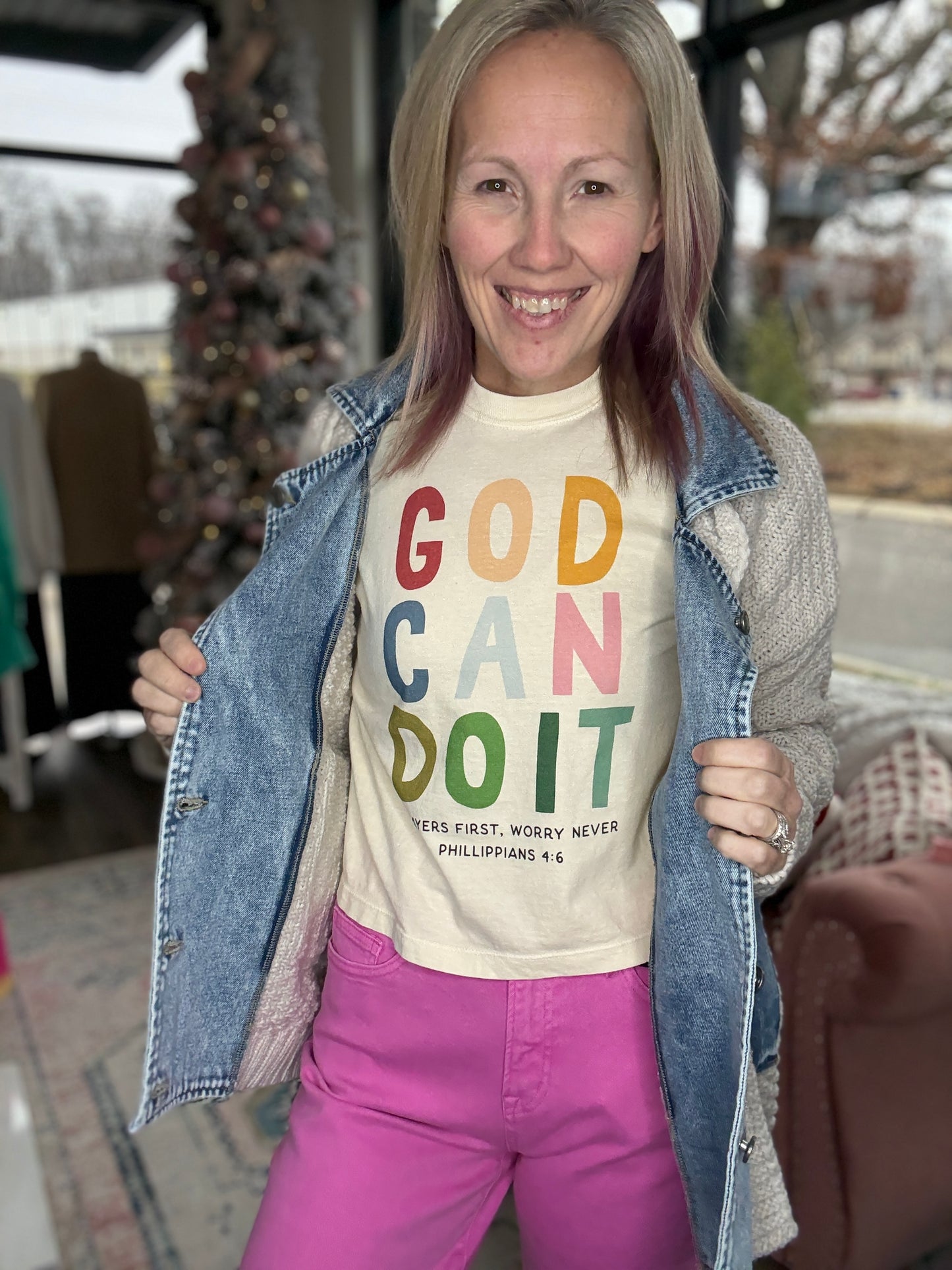 God Can Do It Tee