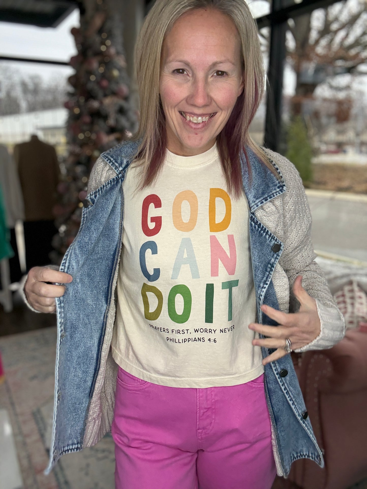 God Can Do It Tee