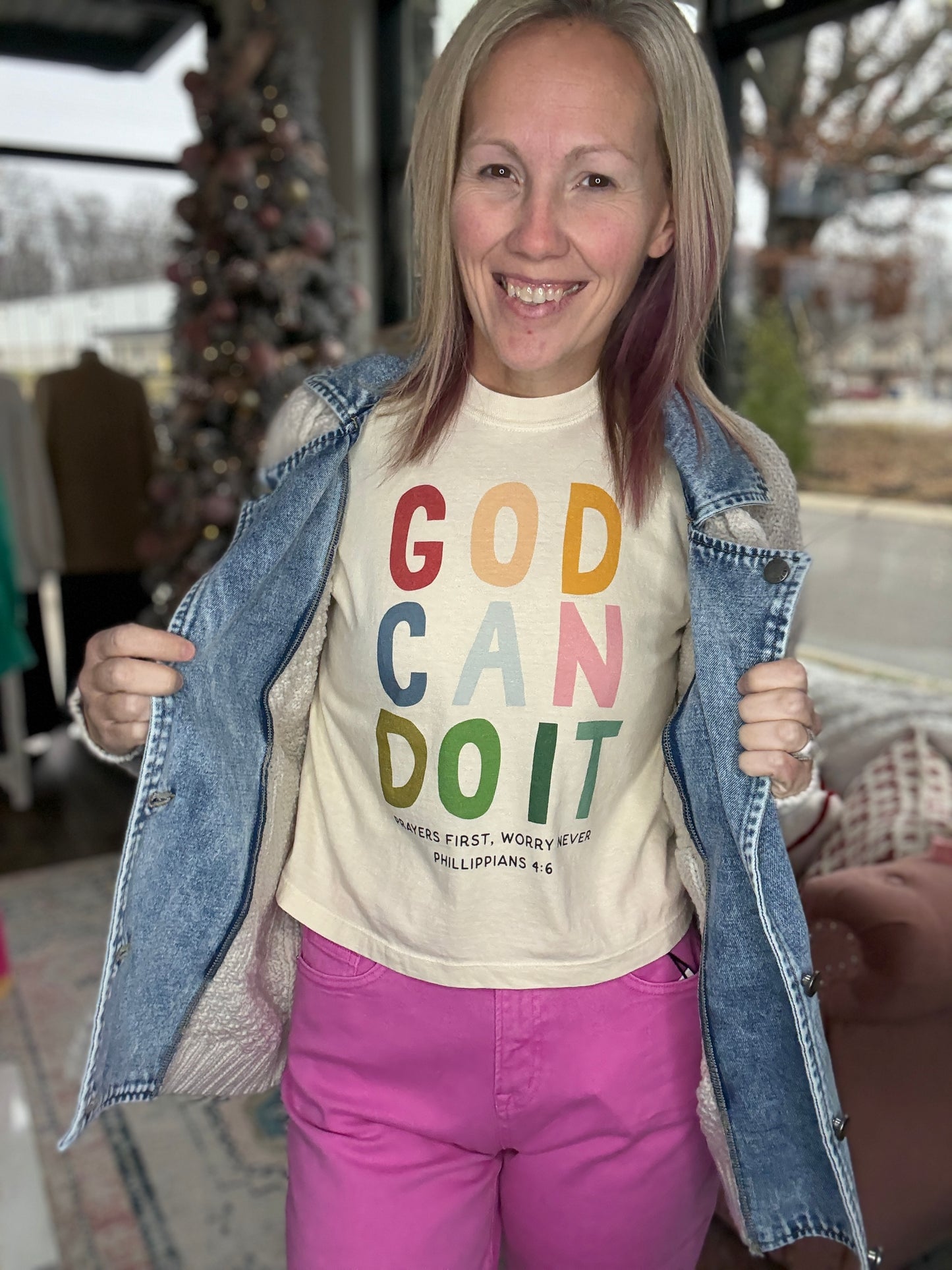 God Can Do It Tee