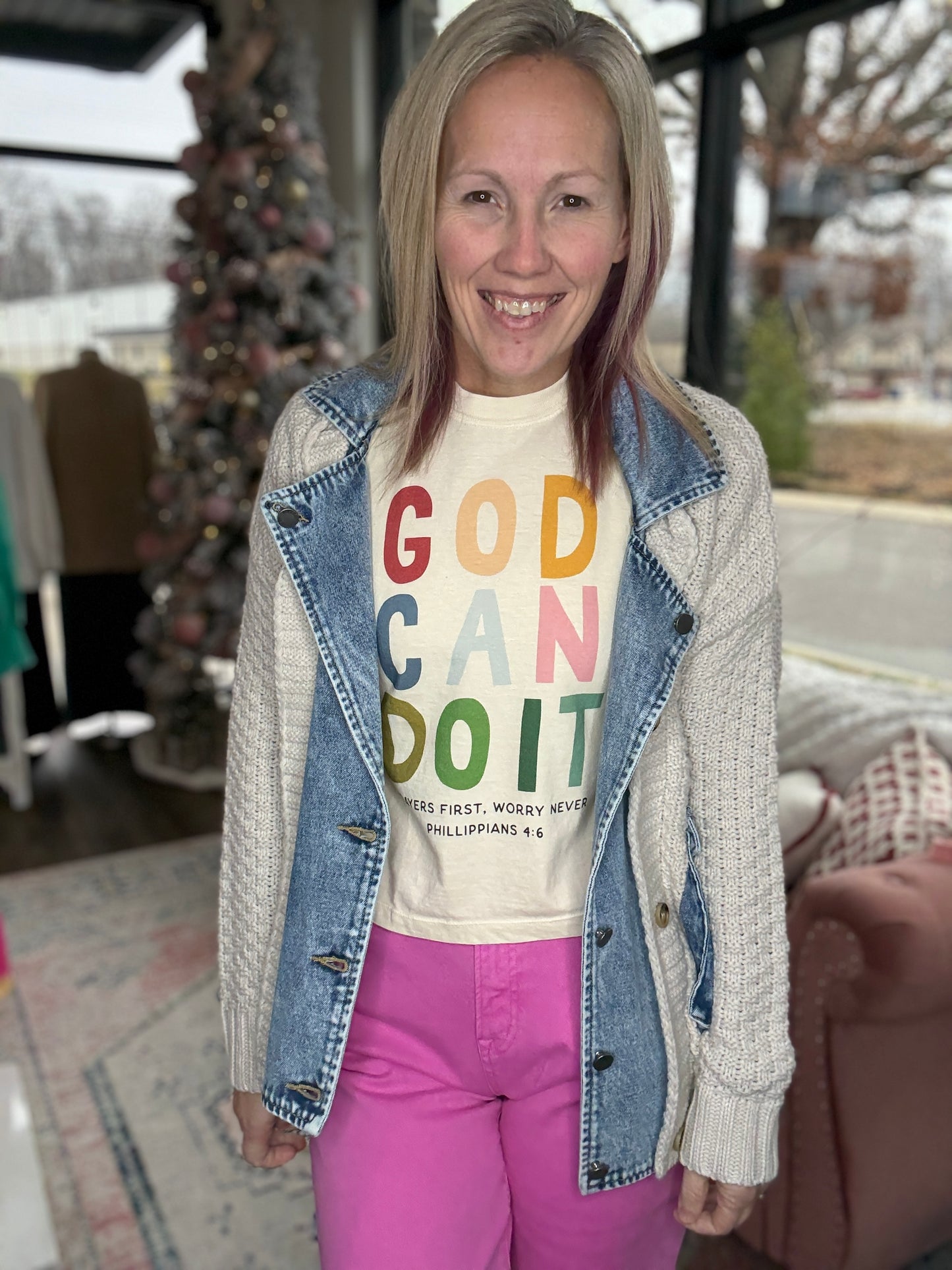 God Can Do It Tee