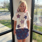 Red White and Boom Skort