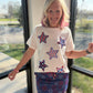 Patriotic Stars Patch Tee