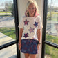 Red White and Boom Skort