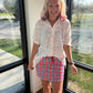 Sutton Button Up Top- Patriotic Stars