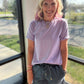 Go-To Tee- Purple