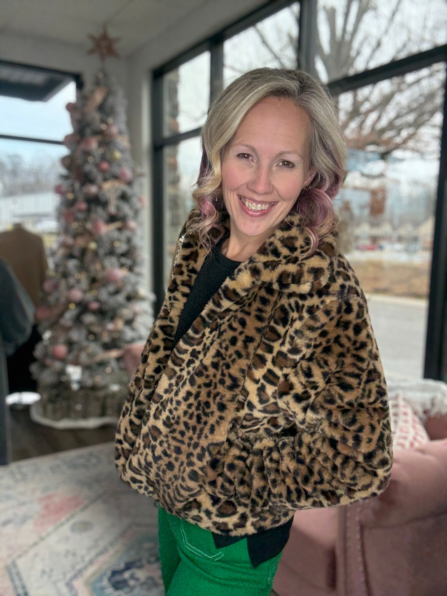 ❄️After Midnight Leopard Jacket *FINAL SALE*