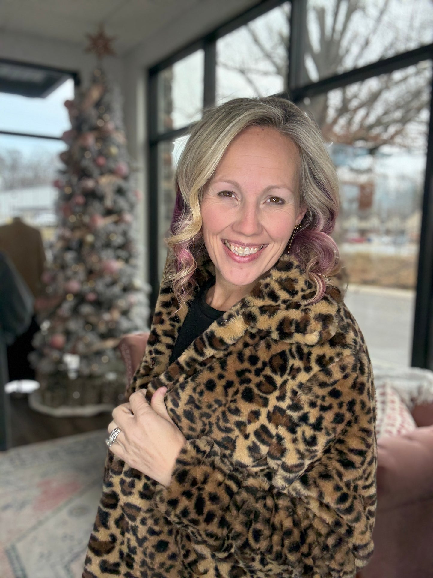 ❄️After Midnight Leopard Jacket *FINAL SALE*