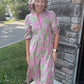 Flower Market Midi Dress