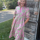 Flower Market Midi Dress