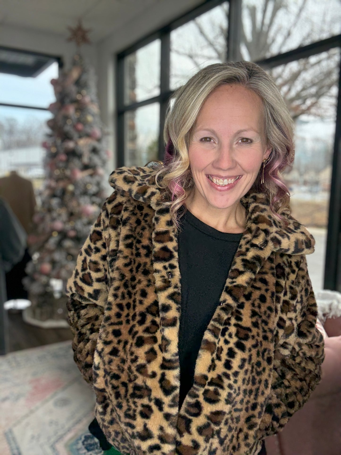 ❄️After Midnight Leopard Jacket *FINAL SALE*