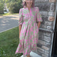 Flower Market Midi Dress
