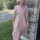Flower Market Midi Dress