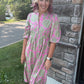 Flower Market Midi Dress