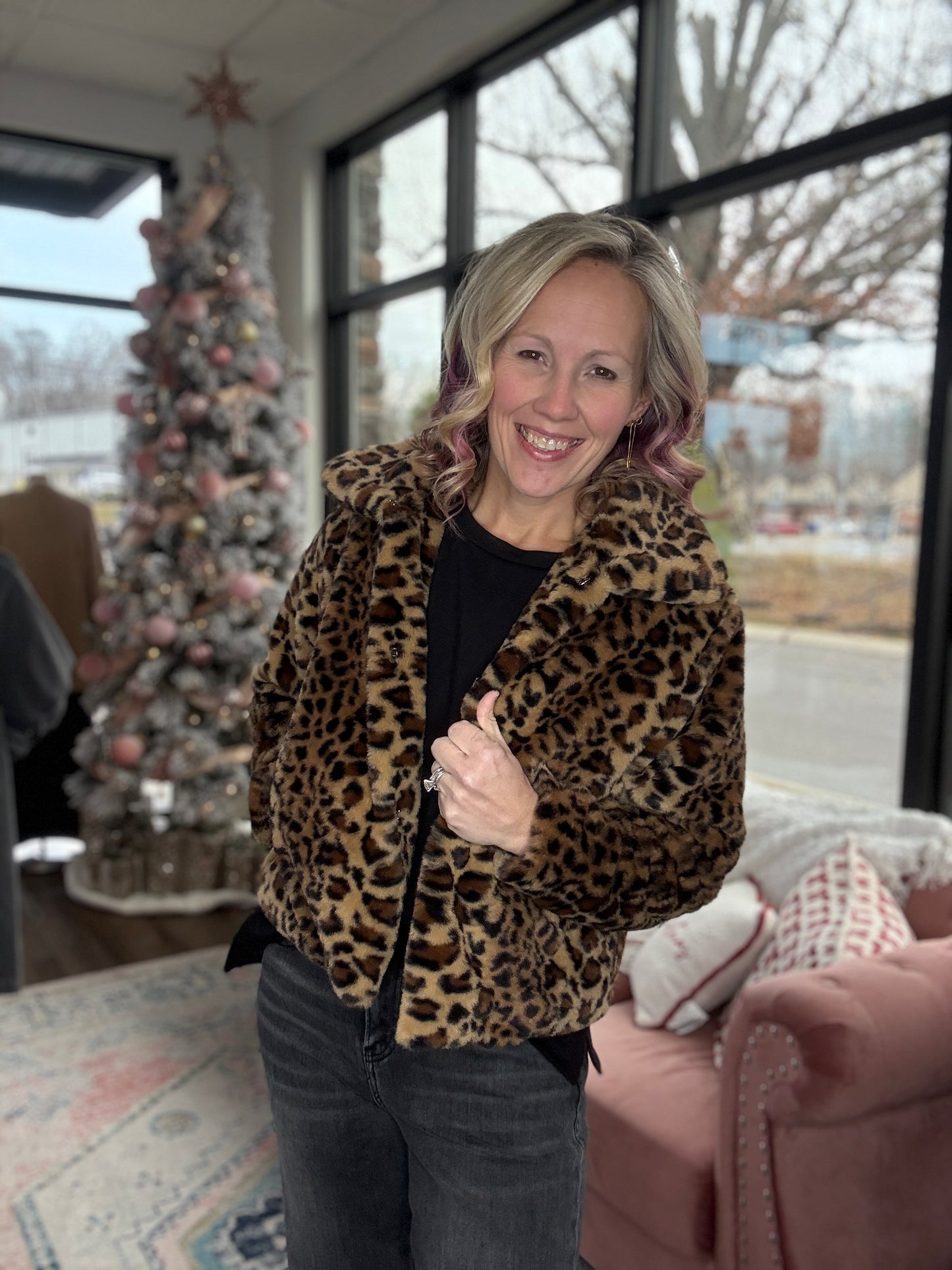 ❄️After Midnight Leopard Jacket *FINAL SALE*