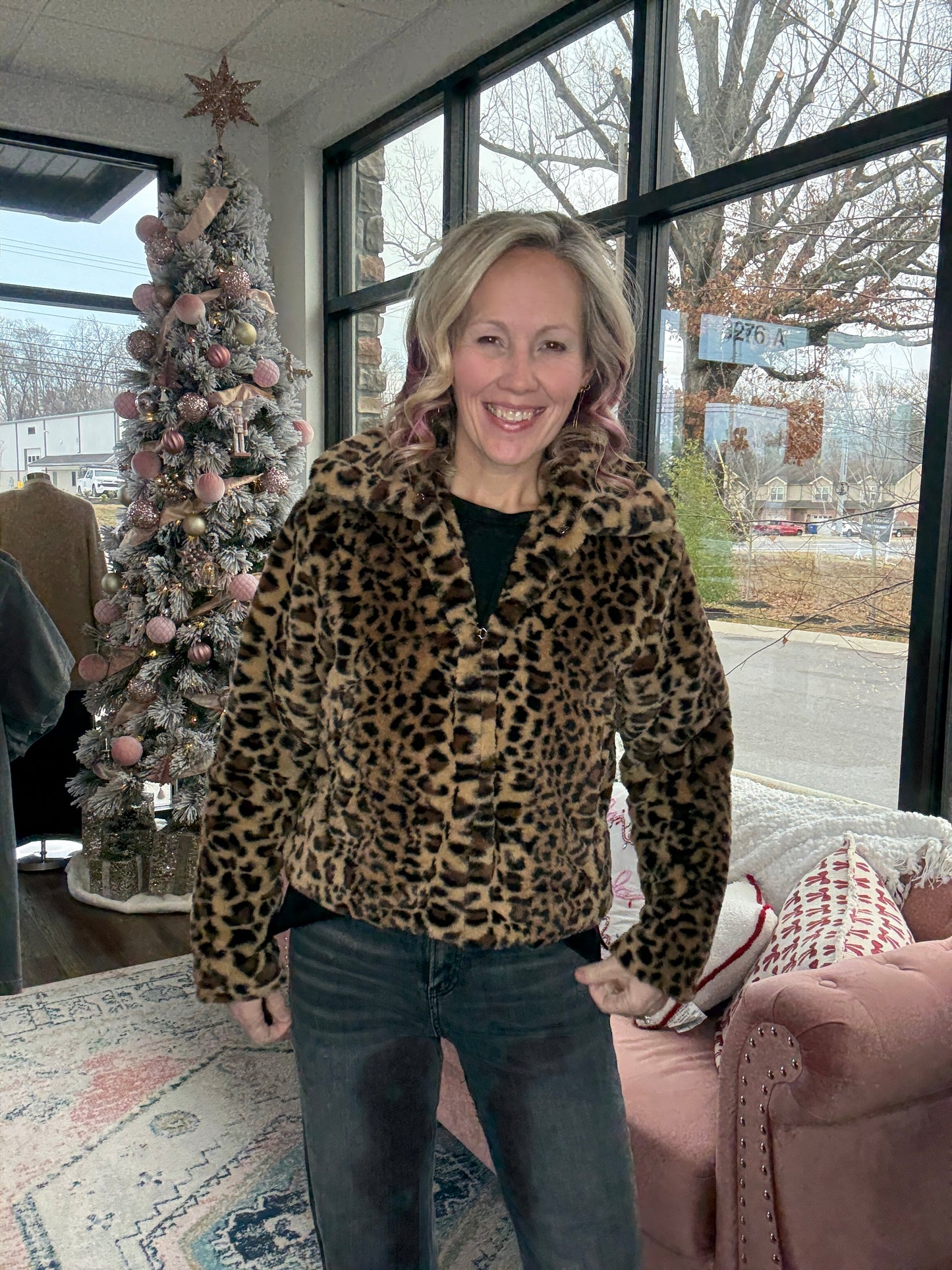 ❄️After Midnight Leopard Jacket *FINAL SALE*