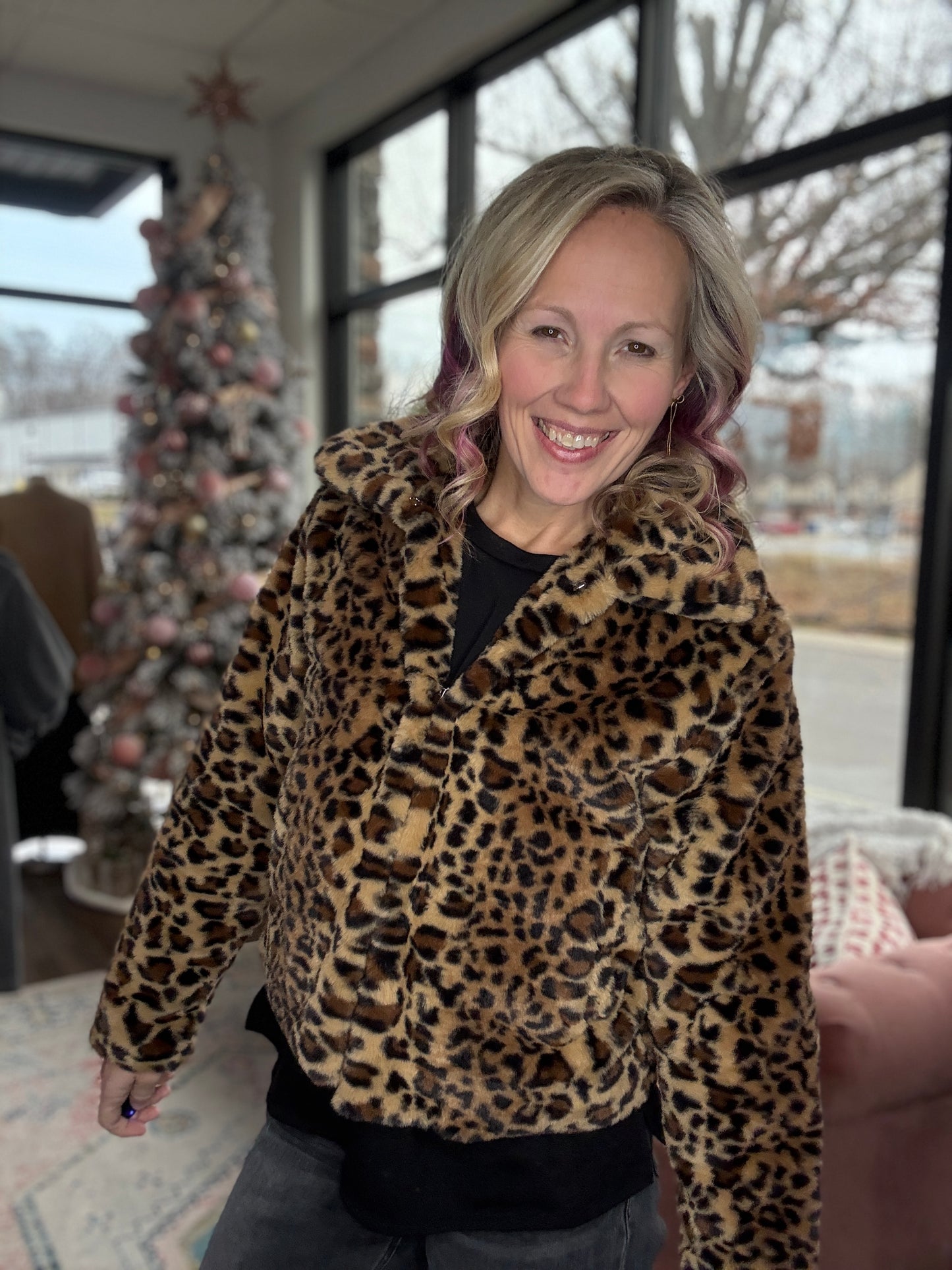 ❄️After Midnight Leopard Jacket *FINAL SALE*