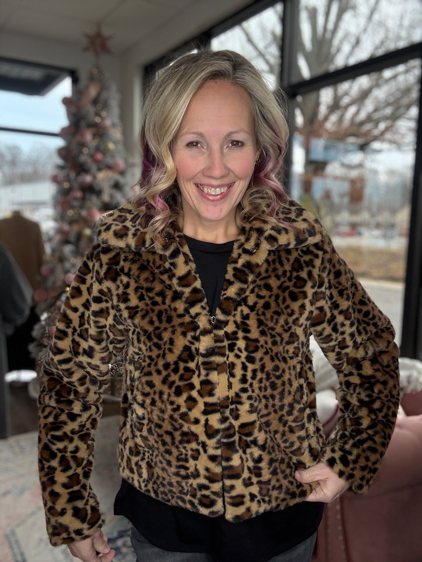 ❄️After Midnight Leopard Jacket *FINAL SALE*