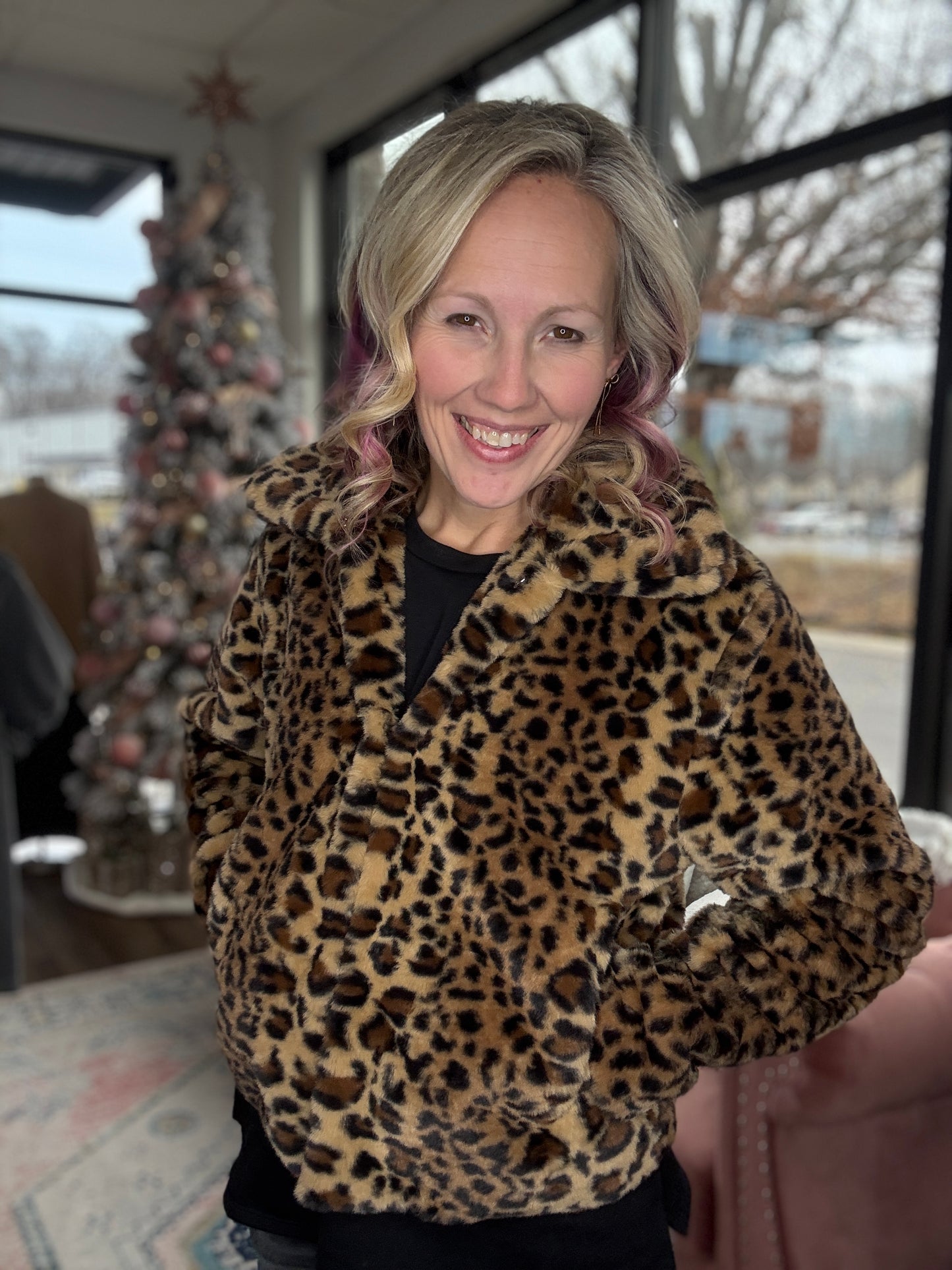 ❄️After Midnight Leopard Jacket *FINAL SALE*