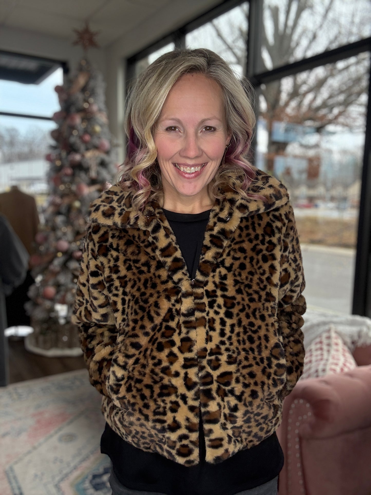 ❄️After Midnight Leopard Jacket *FINAL SALE*