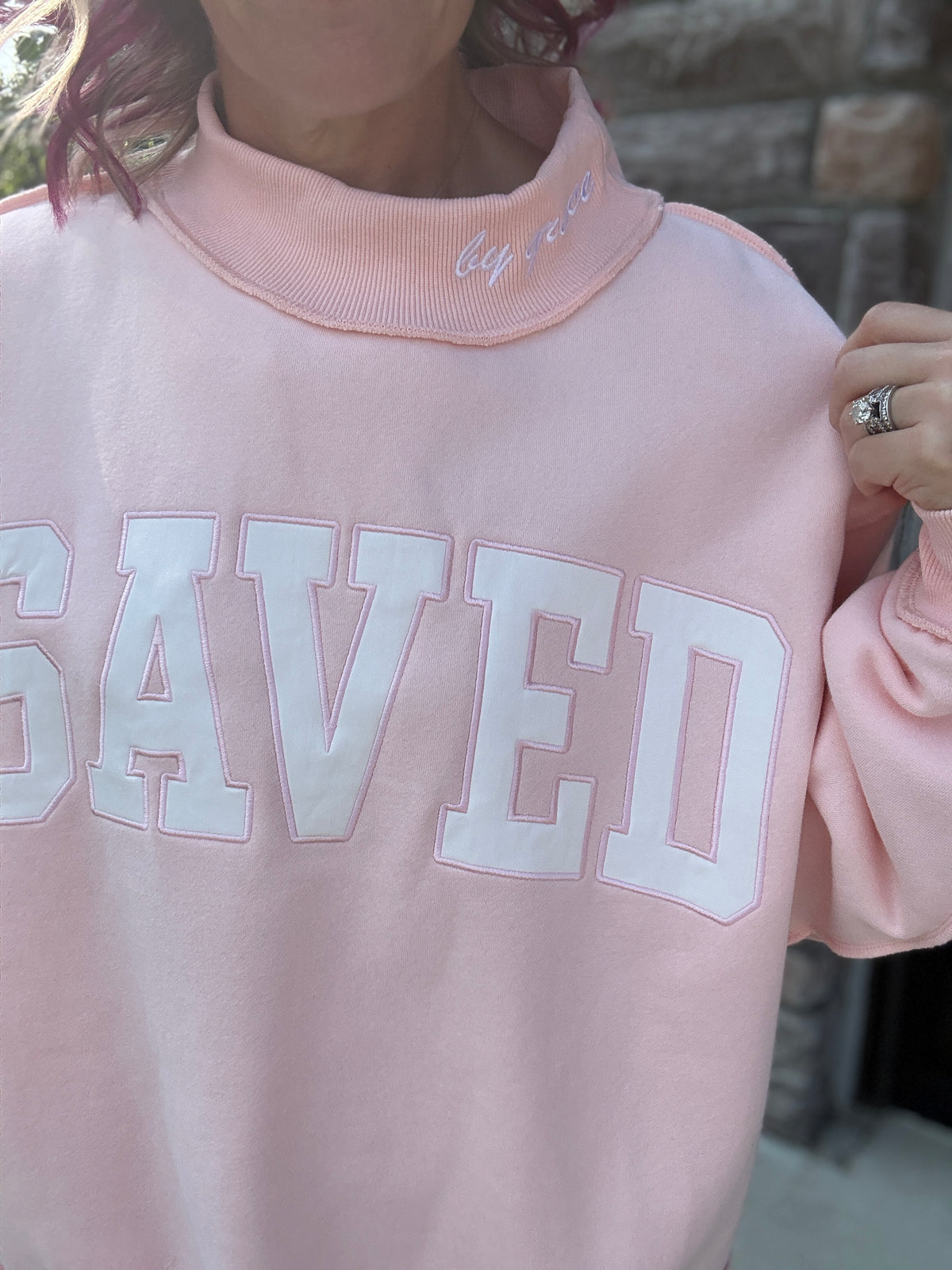 Saved By Grace Mockneck