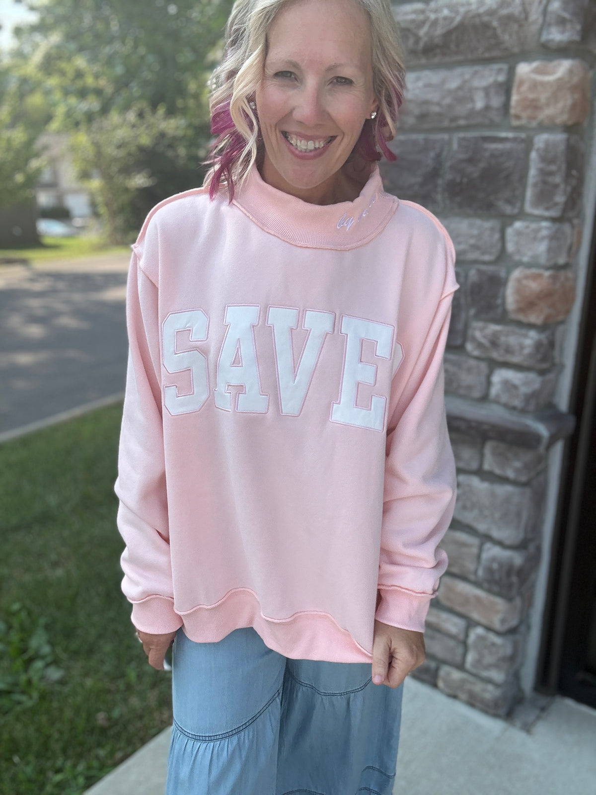 Saved By Grace Mockneck