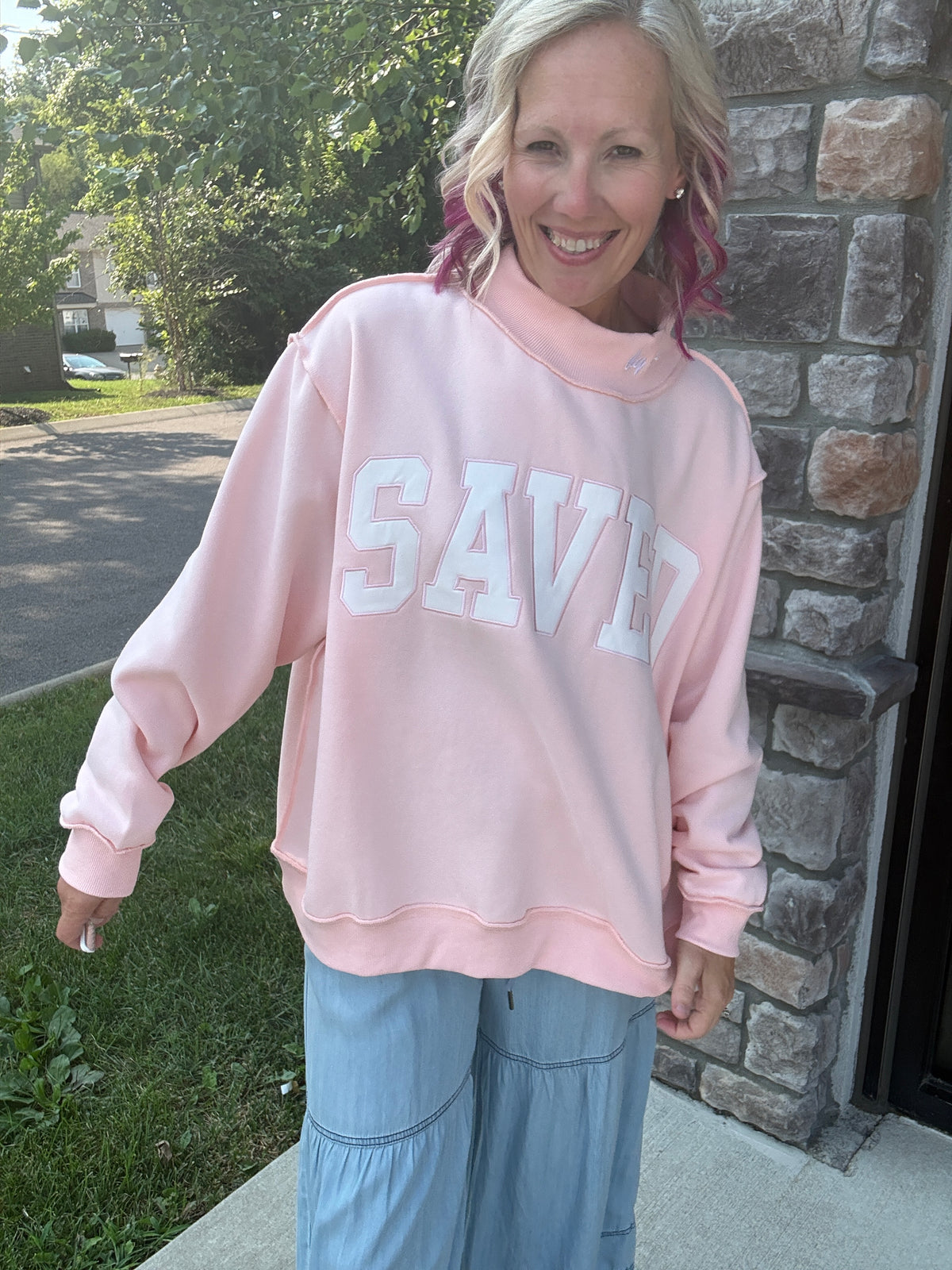 Saved By Grace Mockneck