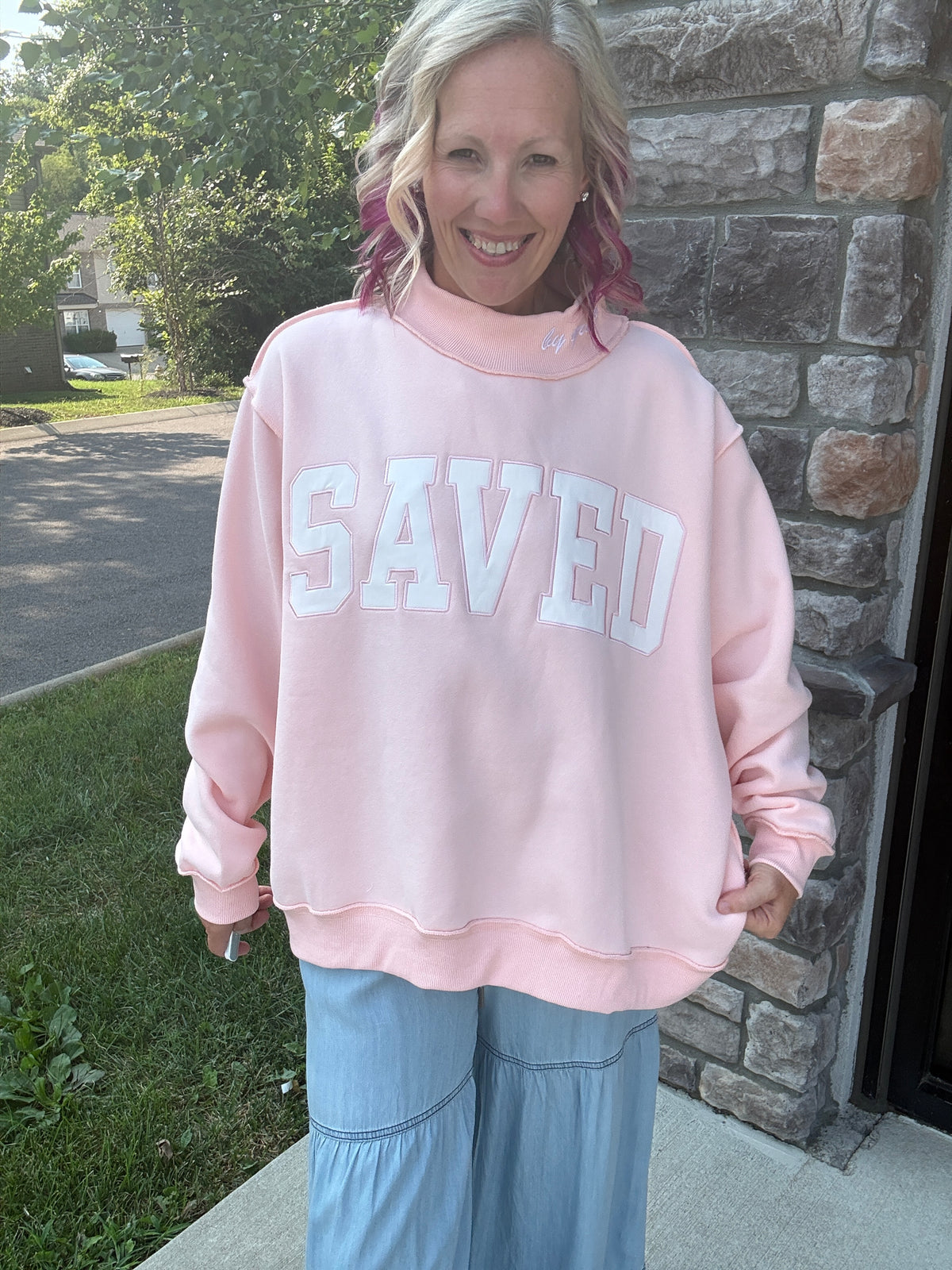 Saved By Grace Mockneck