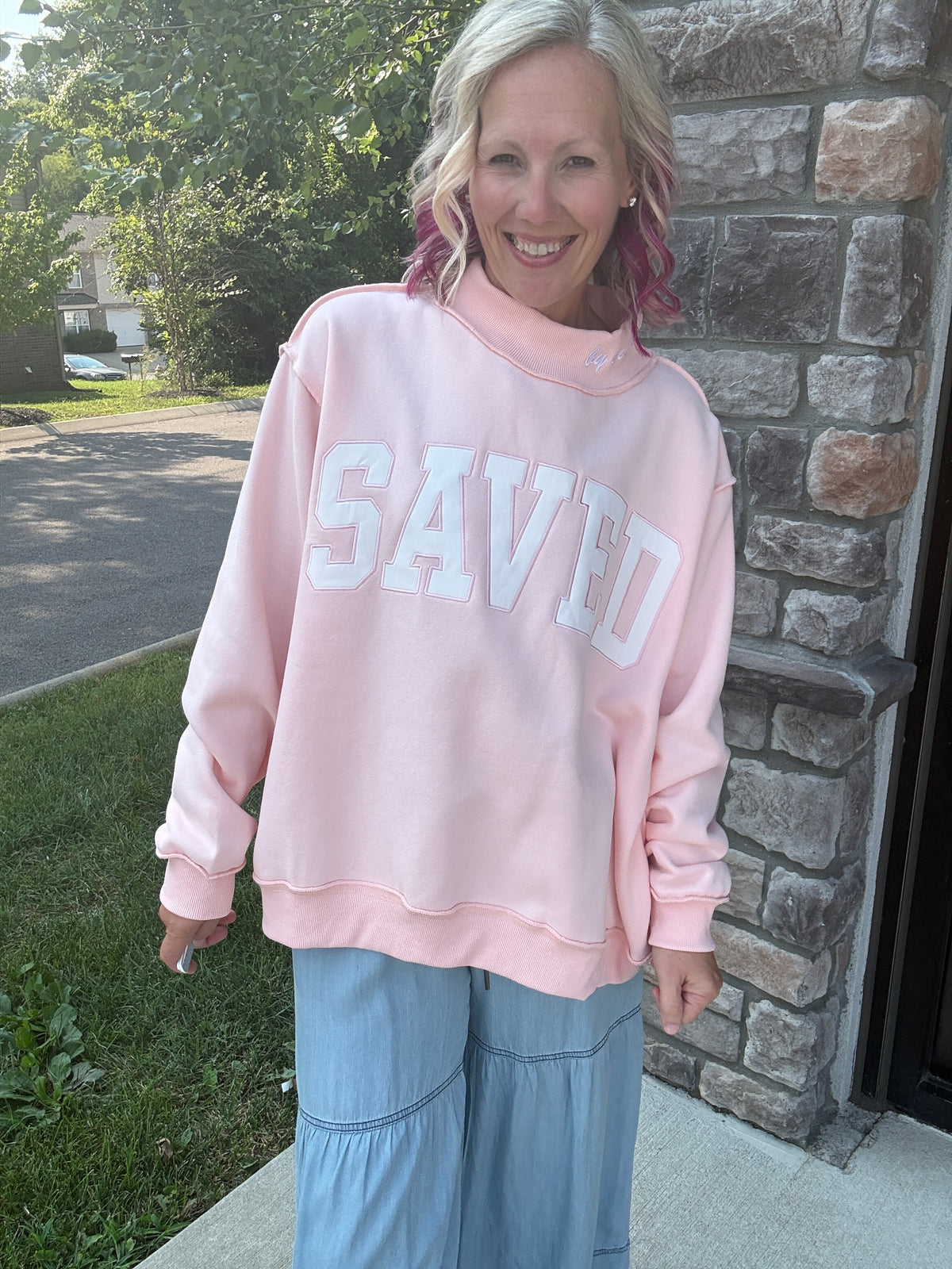 Saved By Grace Mockneck