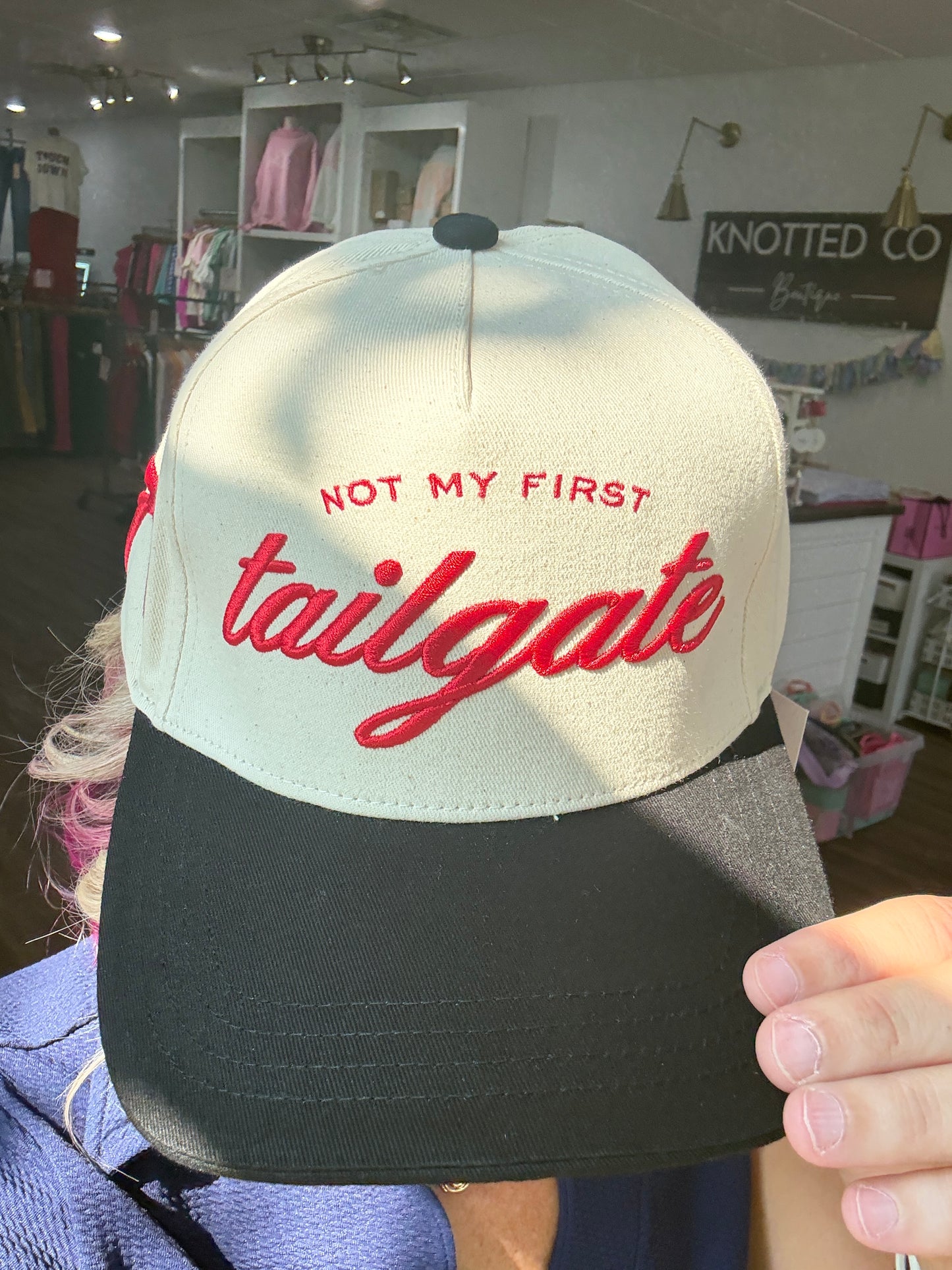 Not My First Tailgate Hat
