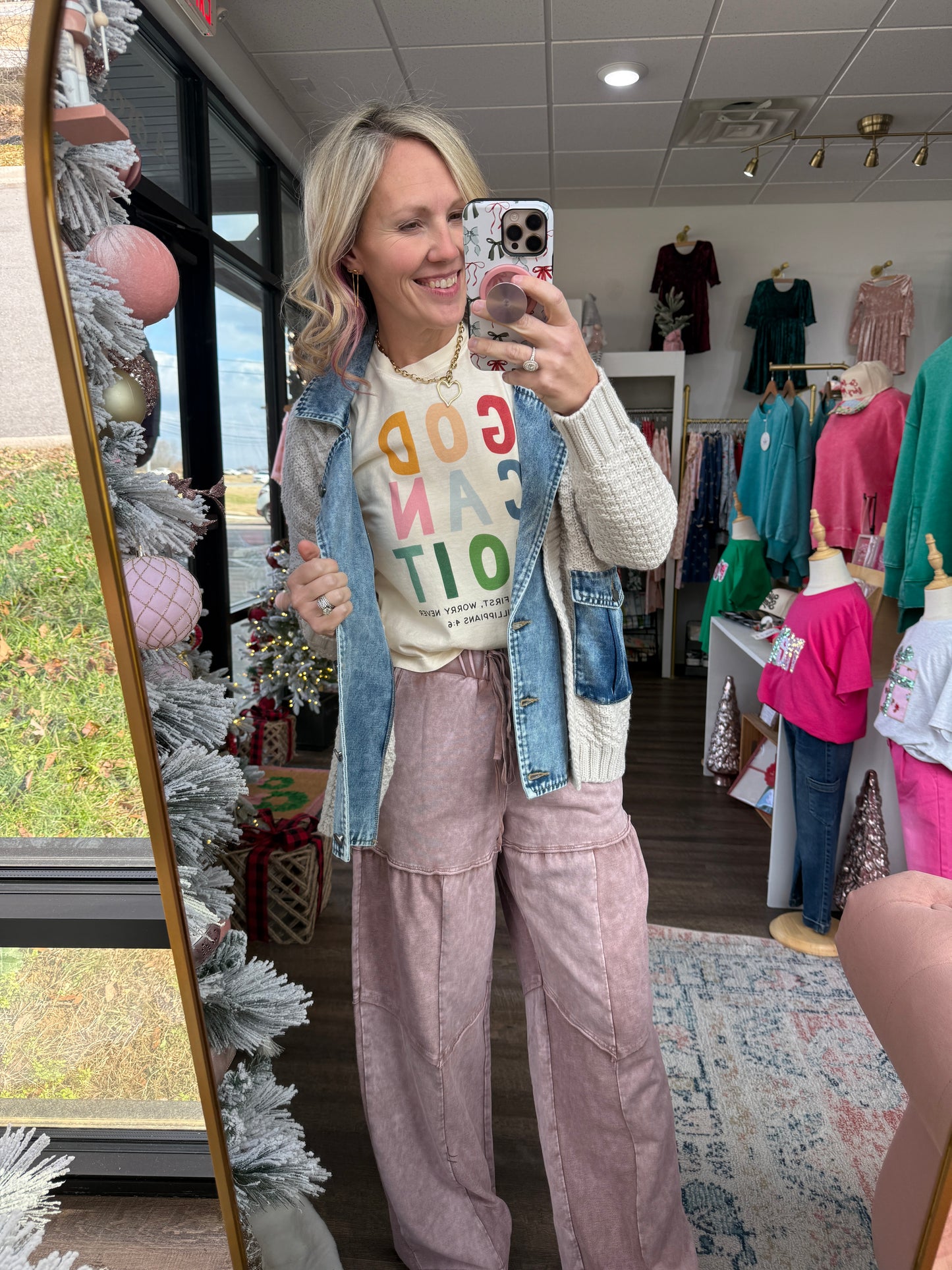 Easy Days Pants-Sugar Berry