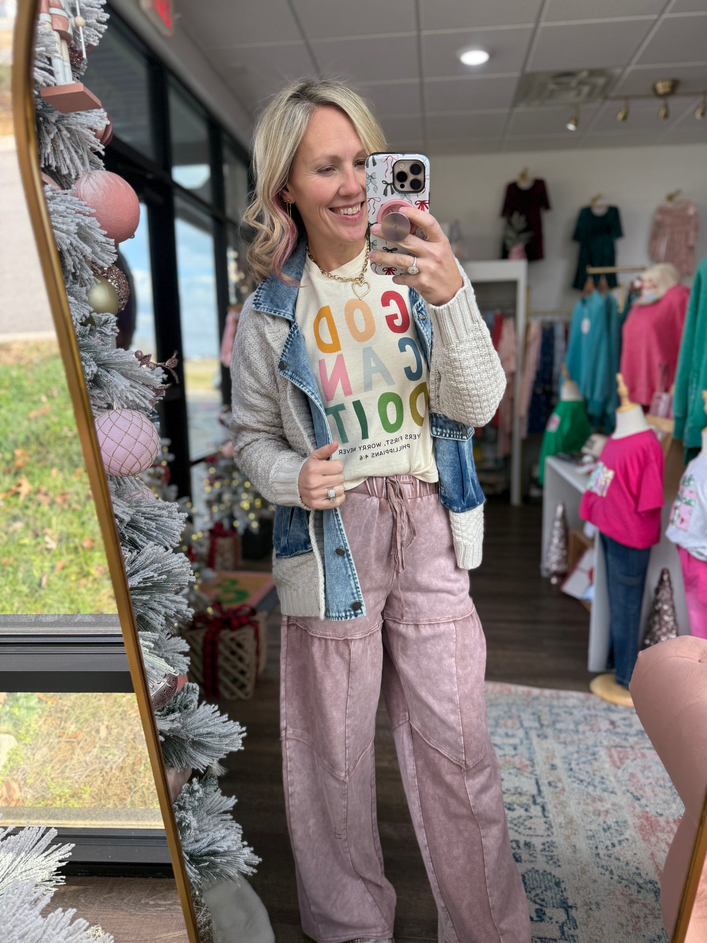 Easy Days Pants-Sugar Berry