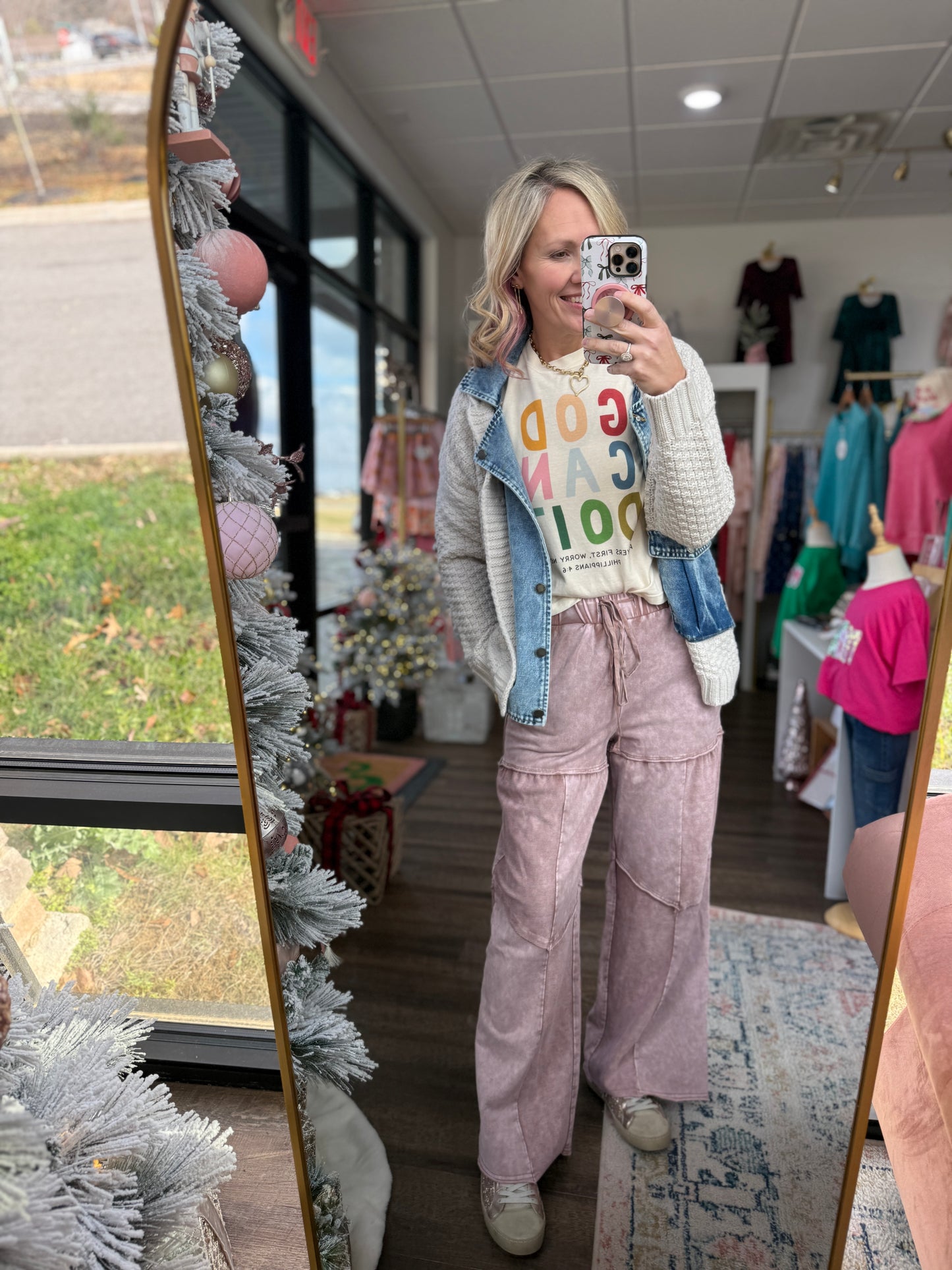 Easy Days Pants-Sugar Berry