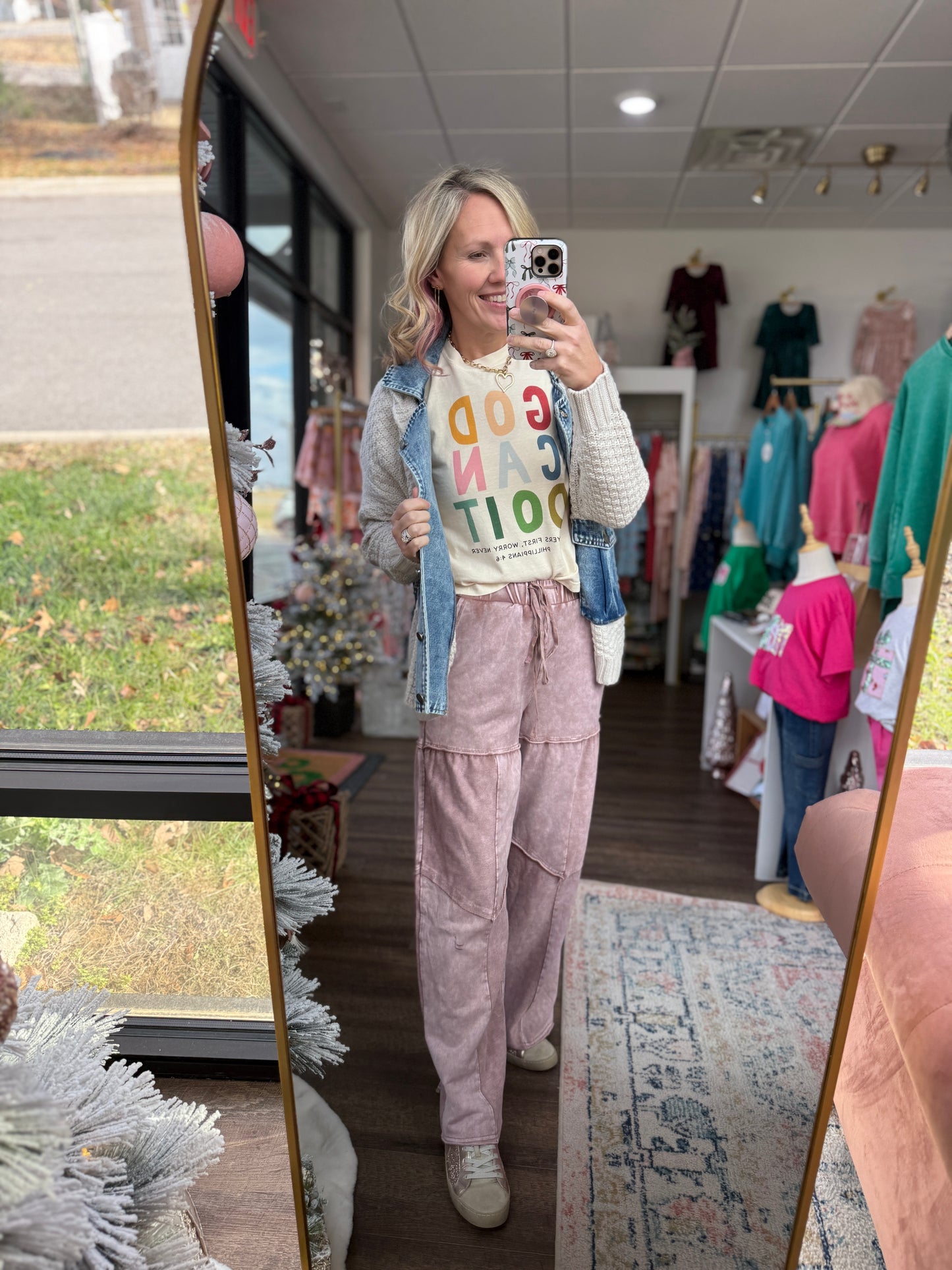 Easy Days Pants-Sugar Berry