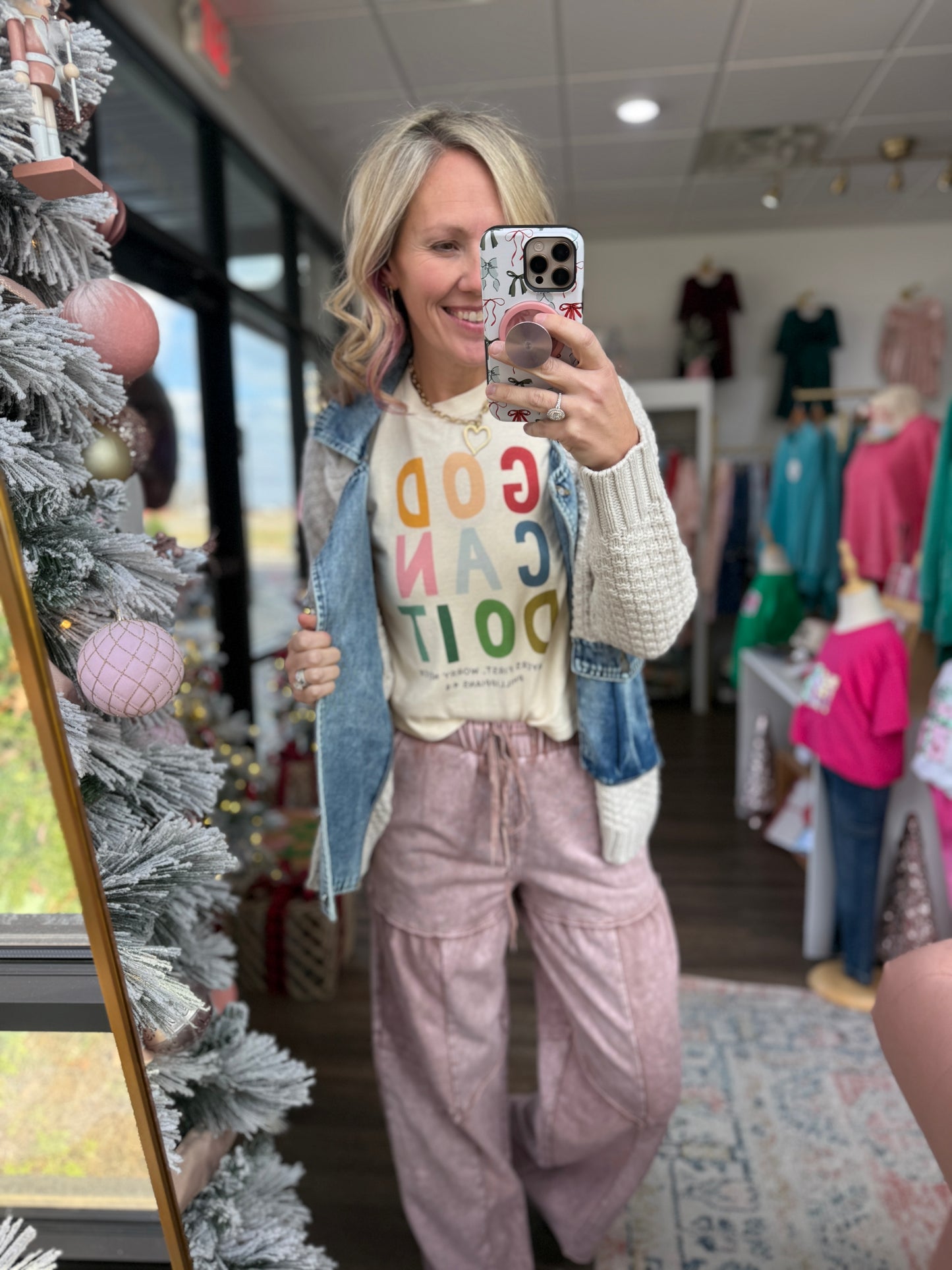 Easy Days Pants-Sugar Berry