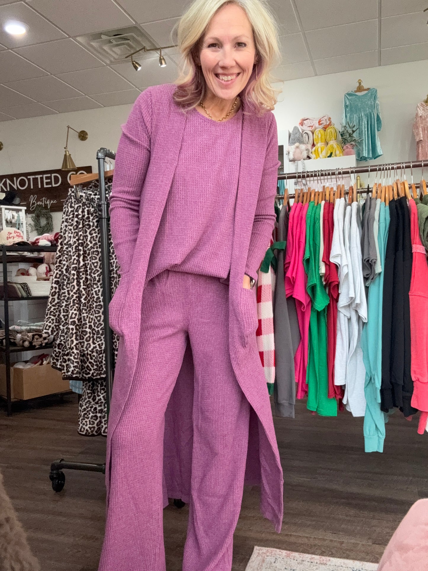 Cozy Trio Thermal Set-Berry