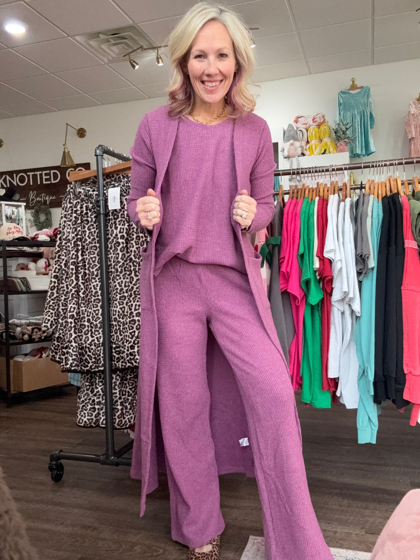 Cozy Trio Thermal Set-Berry