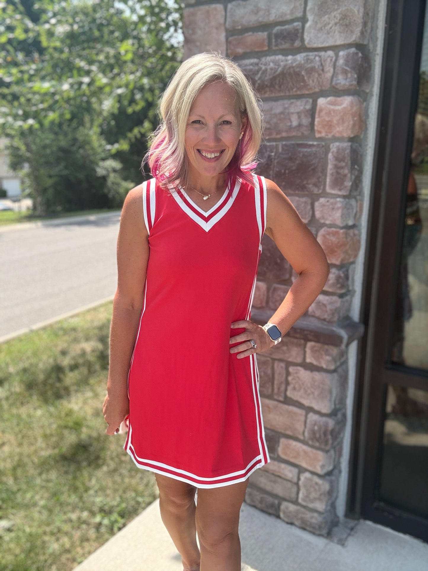 Varsity On the Go Set- Red