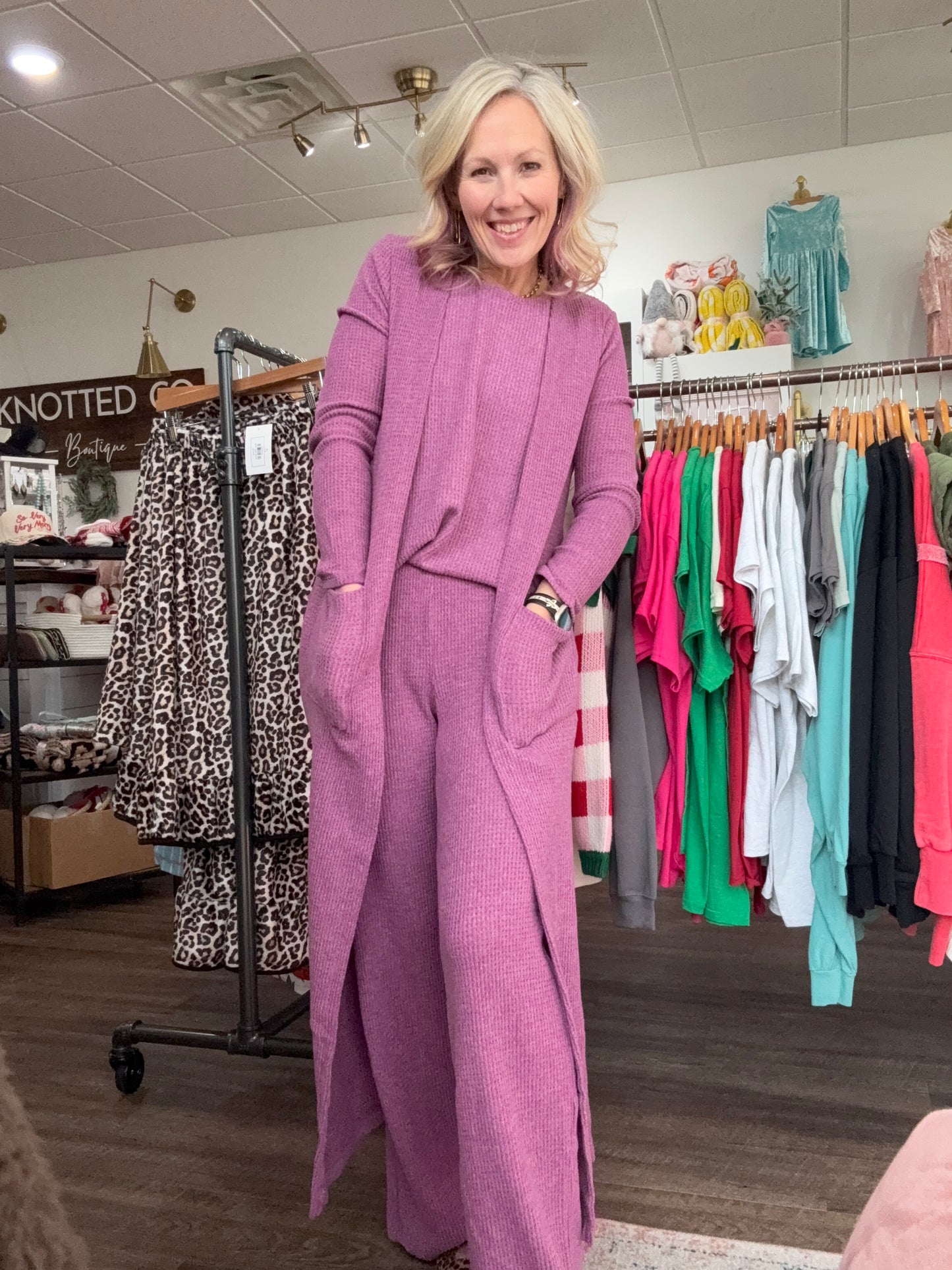 Cozy Trio Thermal Set-Berry