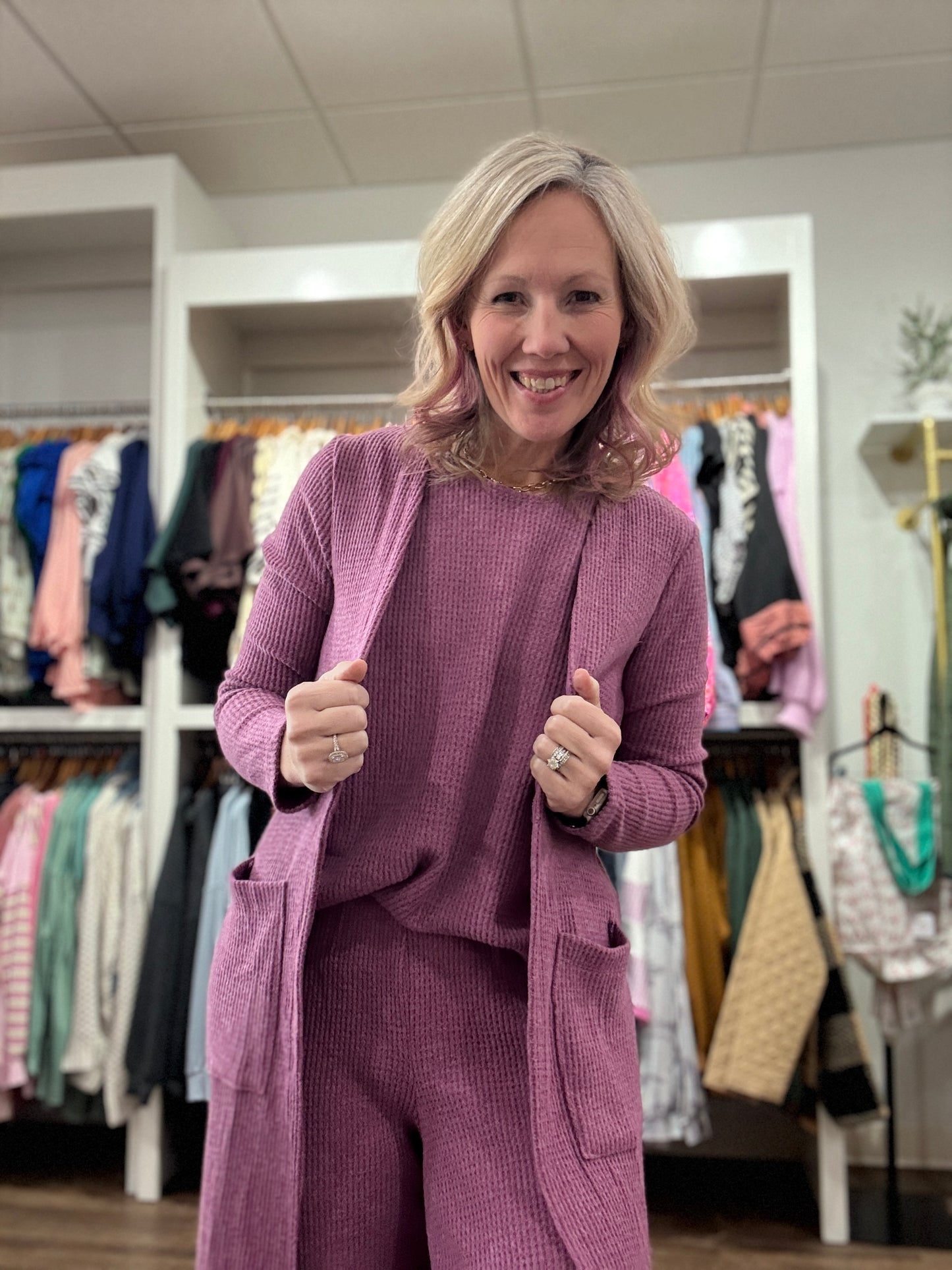 Cozy Trio Thermal Set-Berry