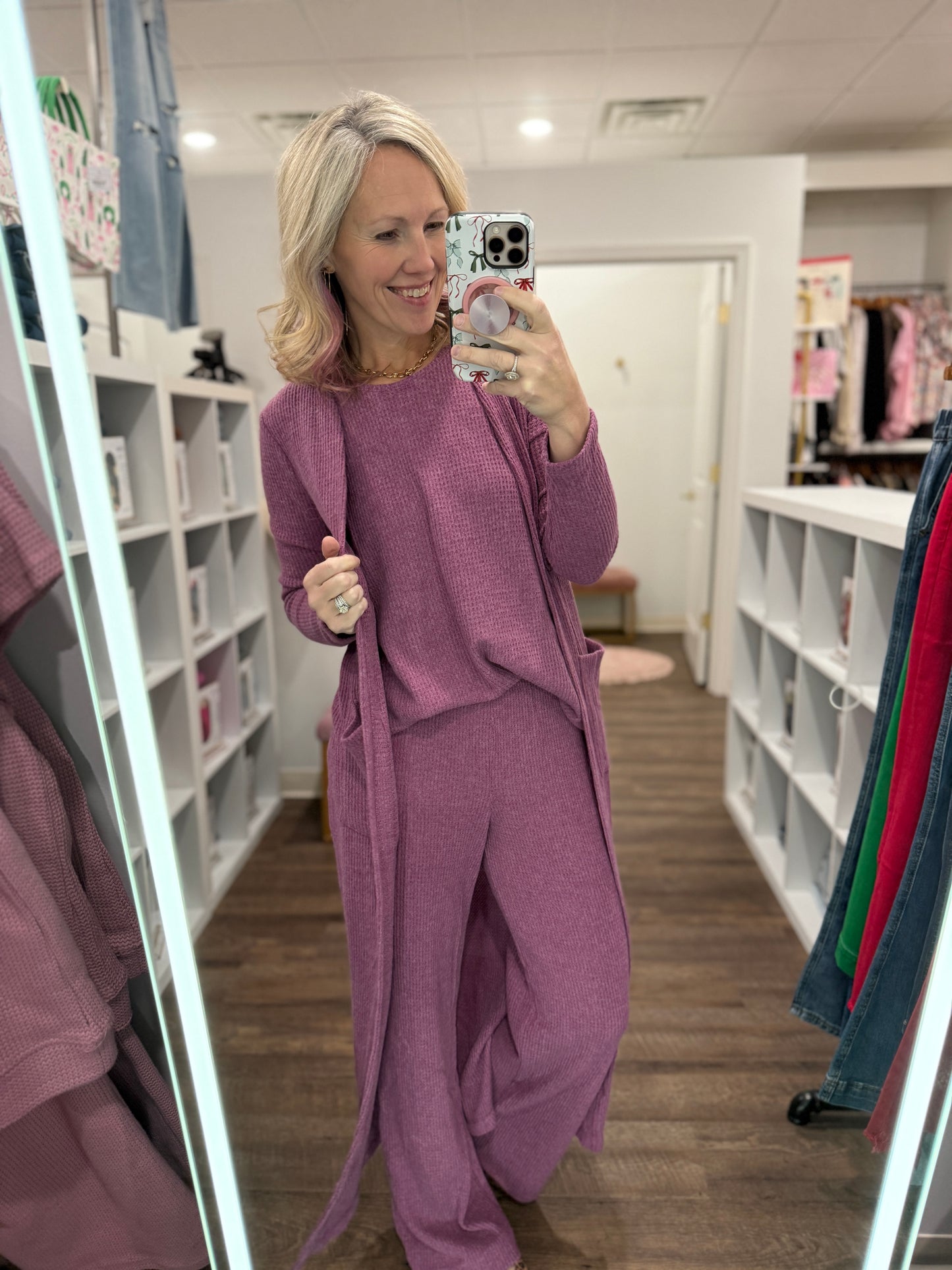 Cozy Trio Thermal Set-Berry