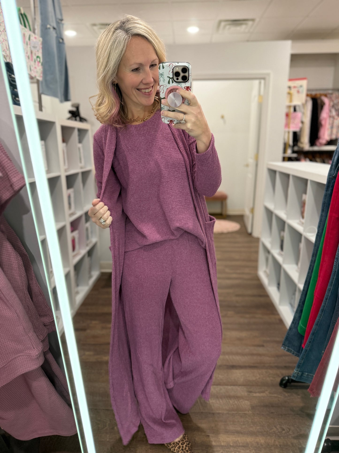 Cozy Trio Thermal Set-Berry