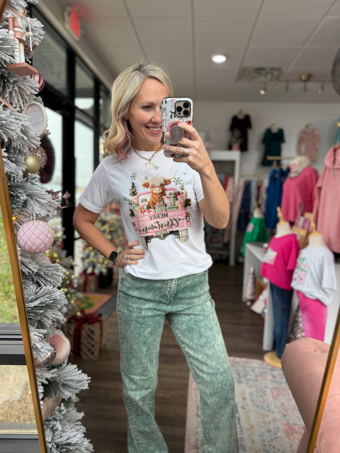 Highland Holiday Tee