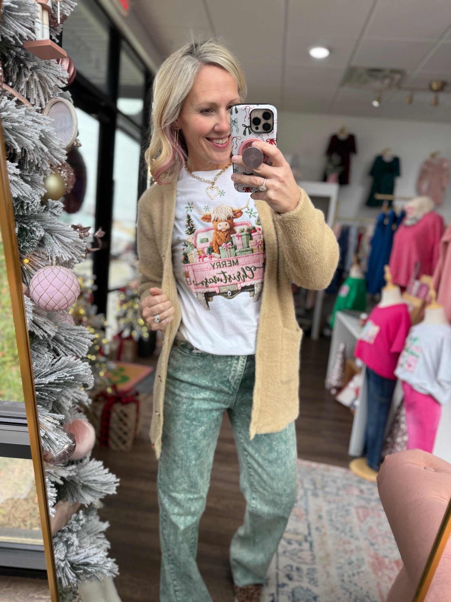 Highland Holiday Tee