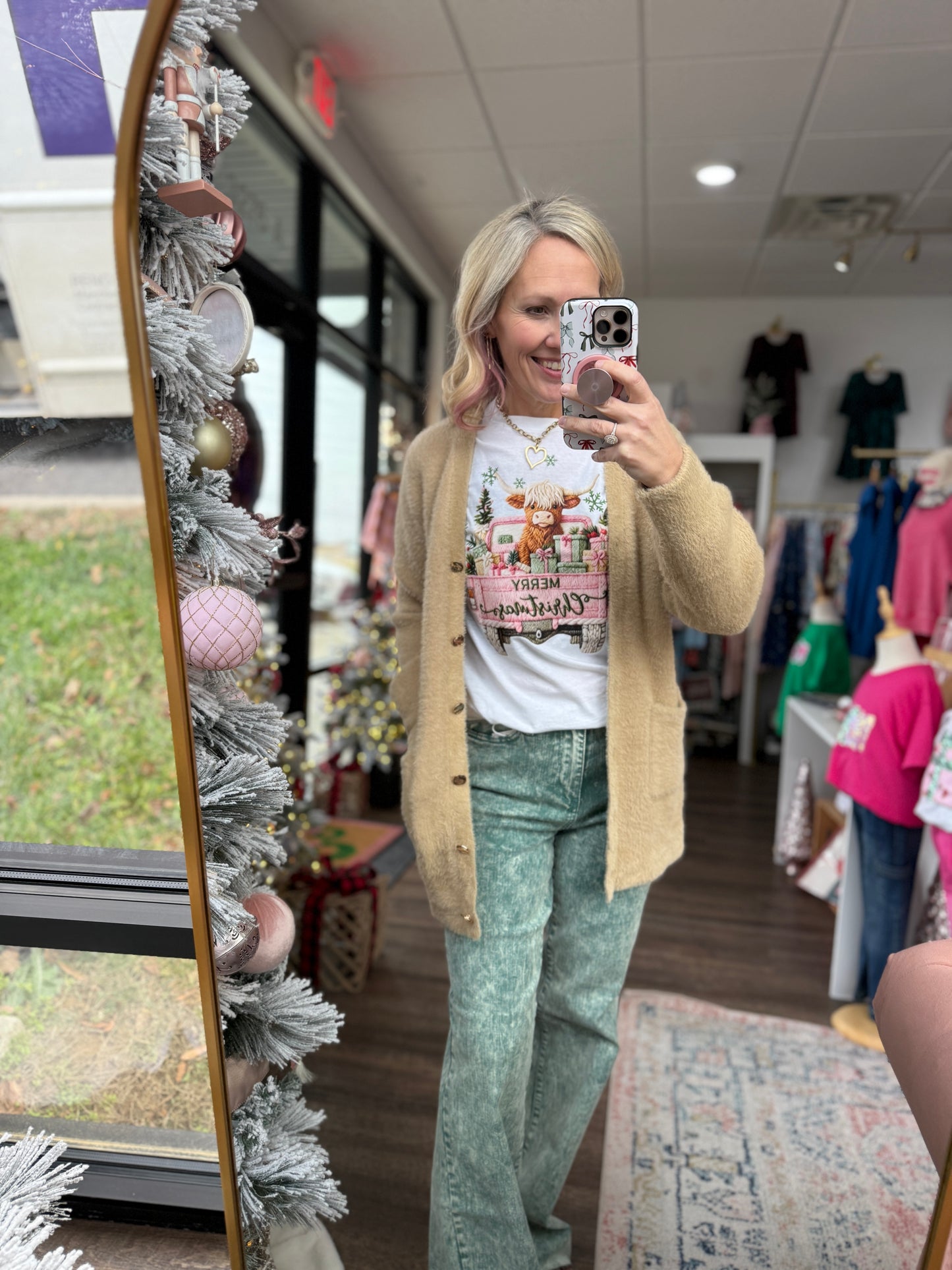 Highland Holiday Tee