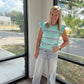 Criss Cross Wide Leg Jean