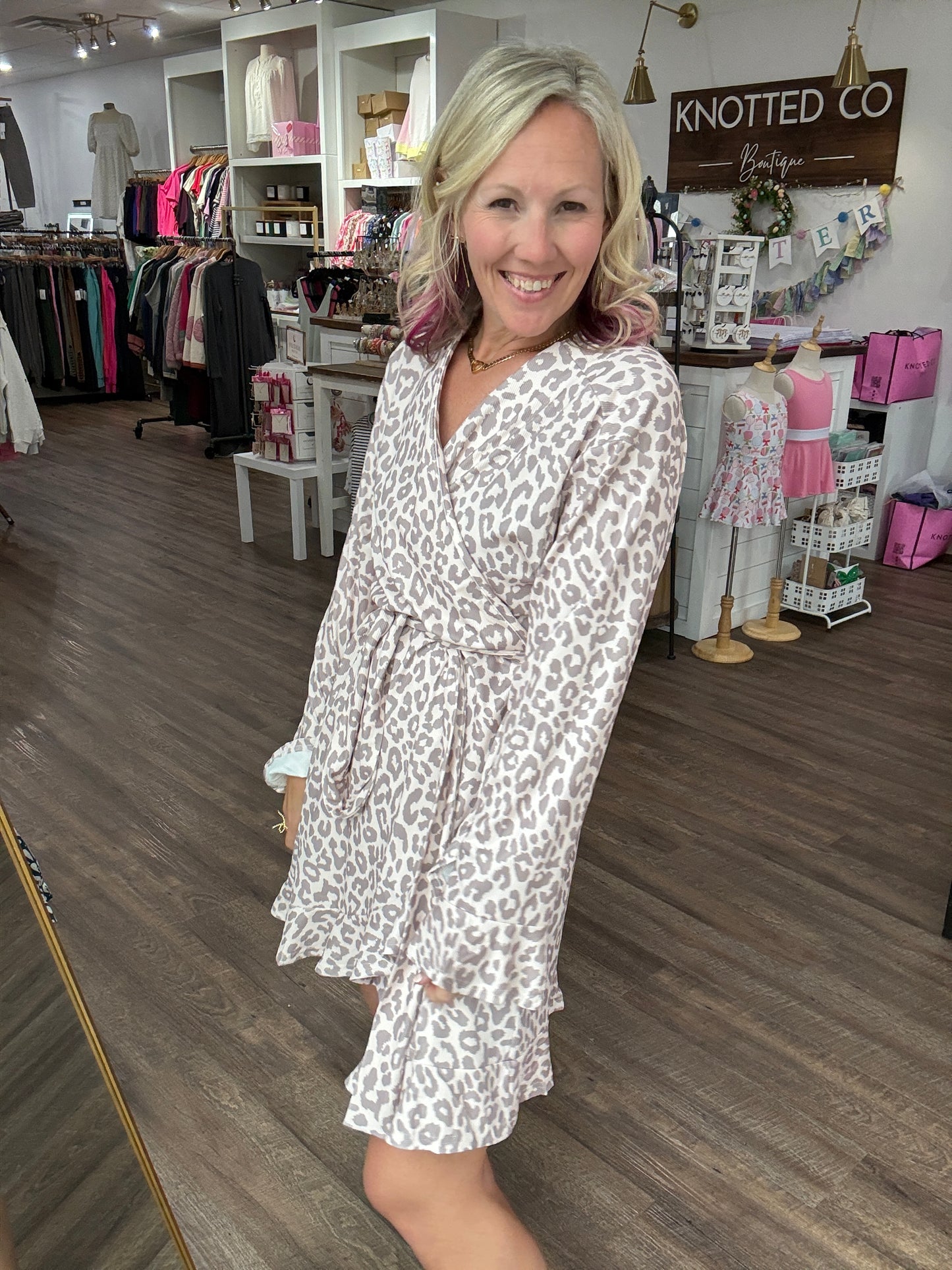 Almost Ready Ribbed Robe