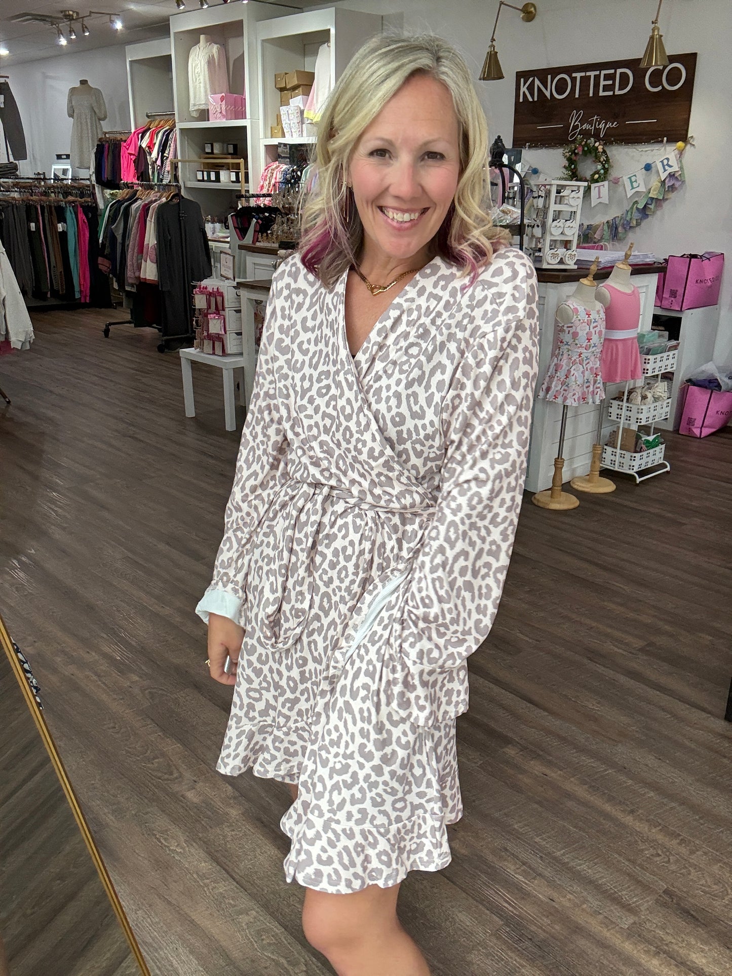 Almost Ready Ribbed Robe