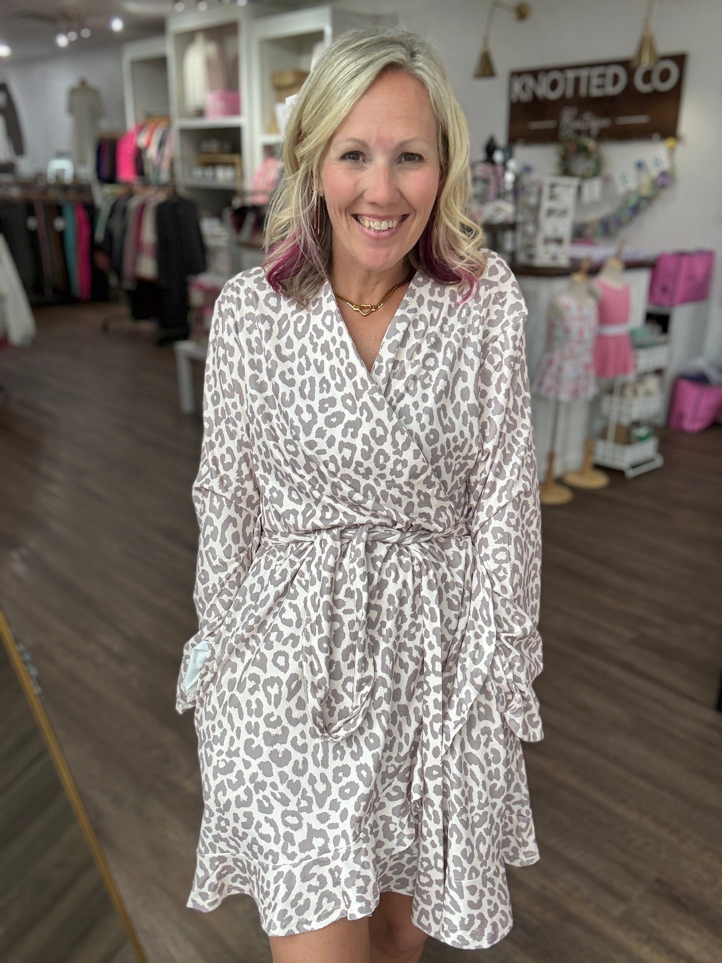 Almost Ready Ribbed Robe